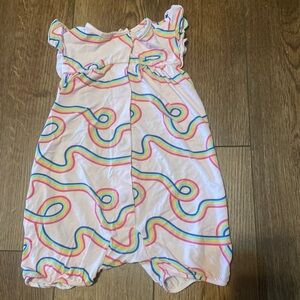 Magnetic Me Bamboo Pastel Swirl Romper